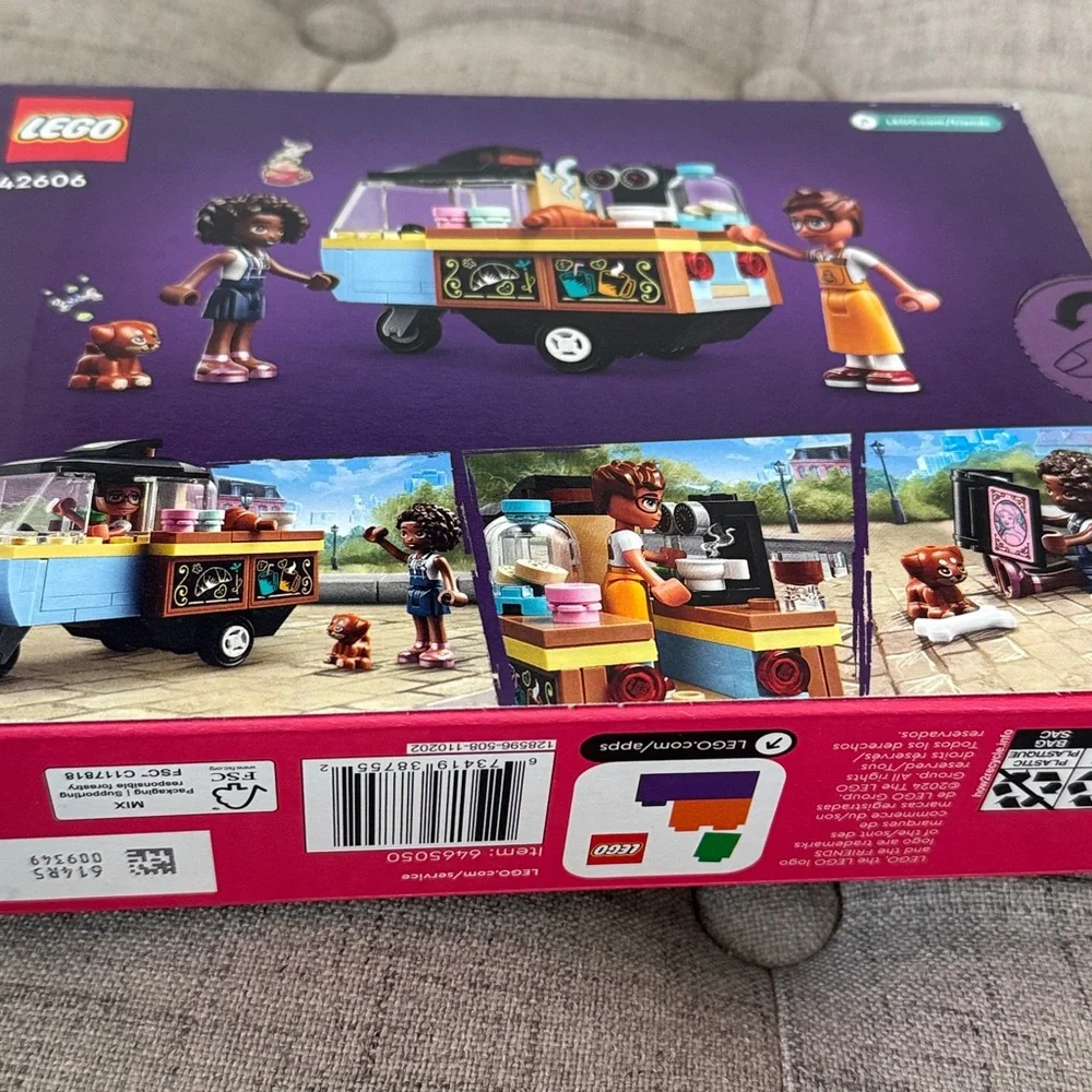 NEW. LEGO Friends Mobile Ice Cream Cart - 125 pieces.